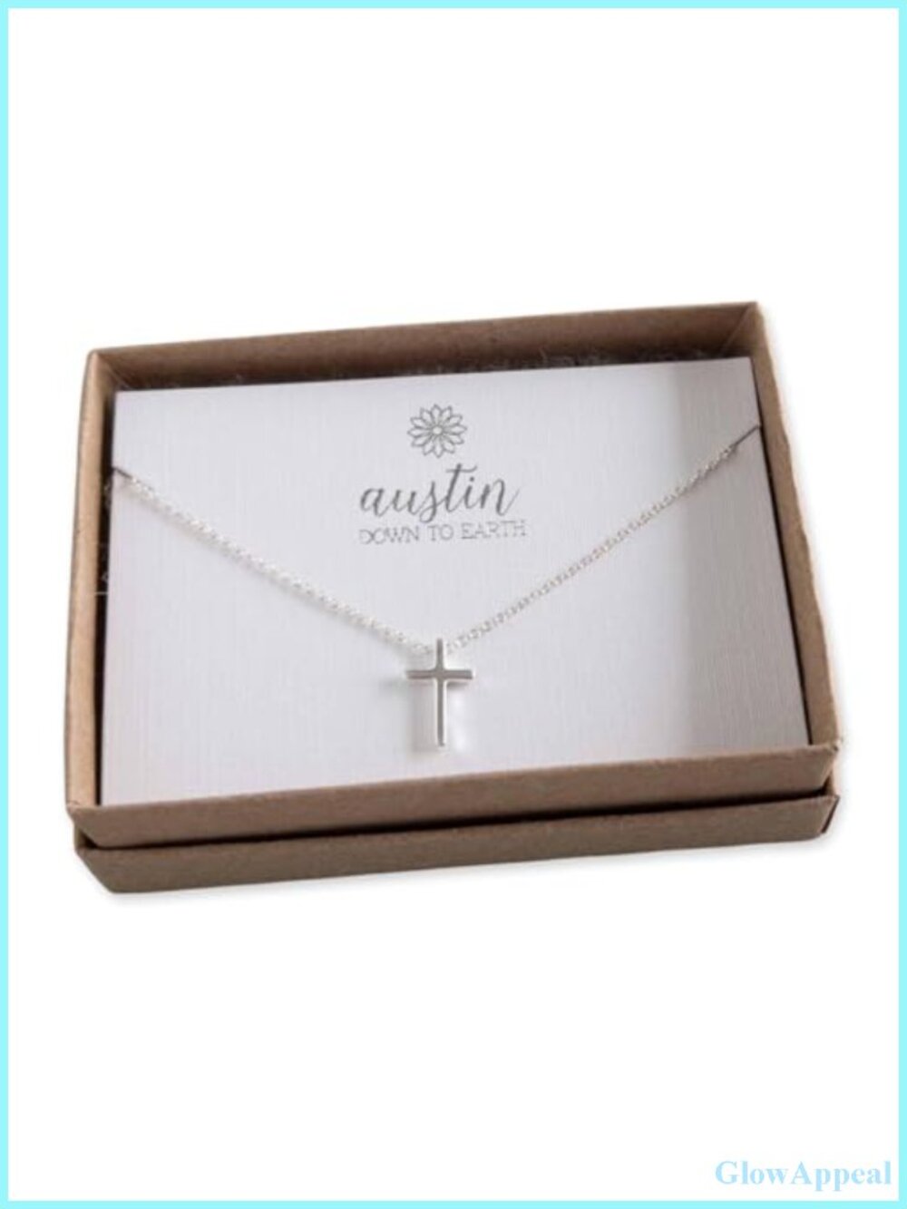 925 Sterling Silver Tiny Cross Pendant Necklace Hypoallergenic Minimalist